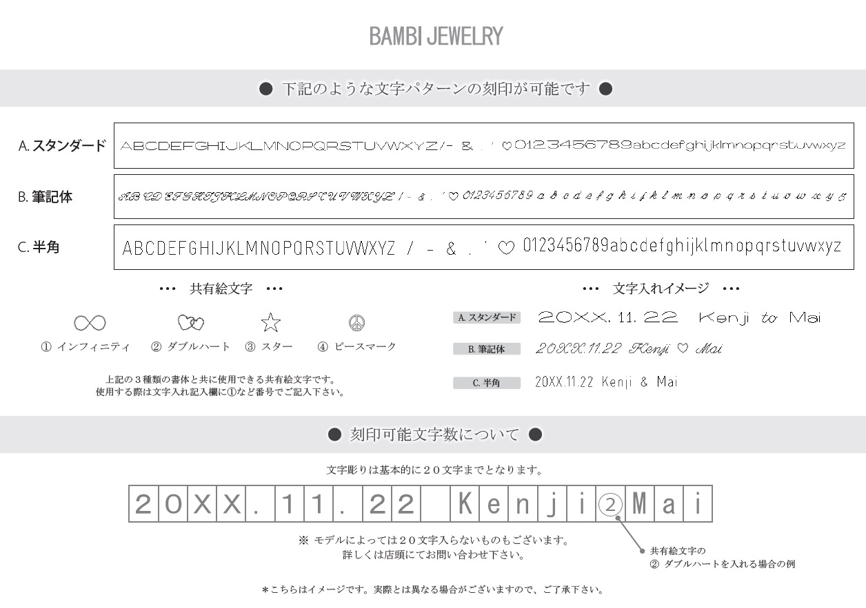 プチマリエ文字