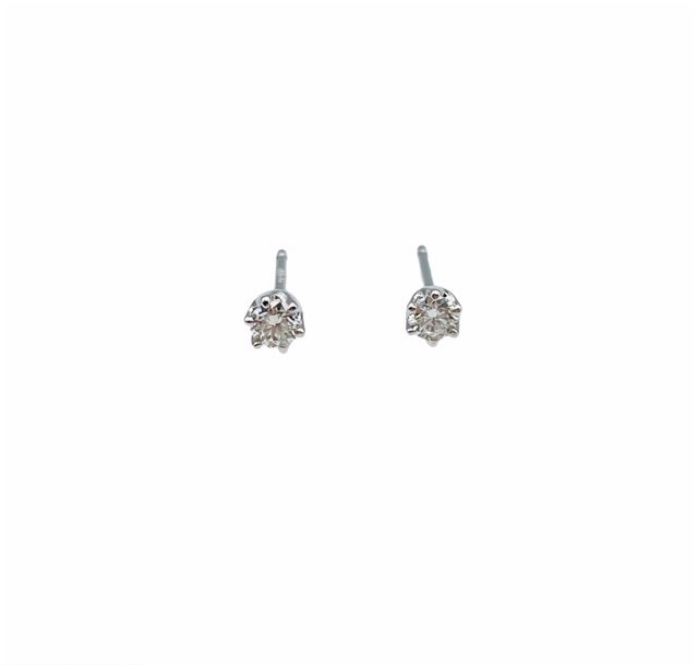 【新品】PT900 ダイヤモンドピアス 0.1ct、0.1ct[i2-3]